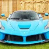 Blue Ferrari Diamond Painting