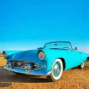 Blue Ford Thunderbird Diamond Painting