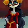 Book Of Life La Muerte Diamond Painting