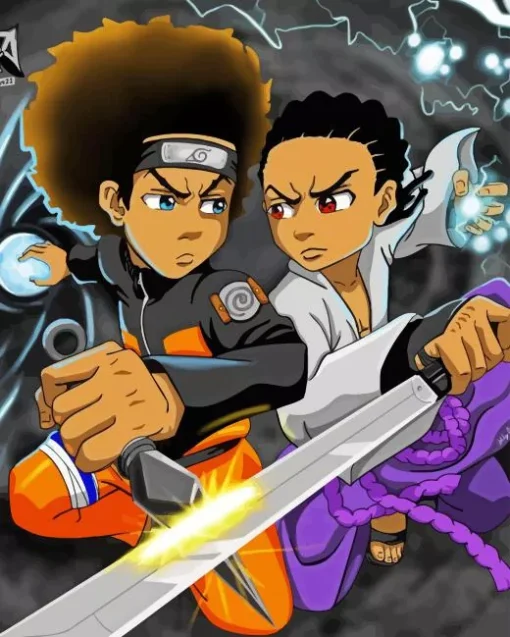 Boondocks Brothers Diamond Painting