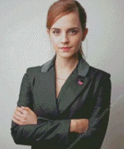 Classy Emma Watson Diamond Painting