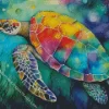 Colorful Turtle Diamond Painting