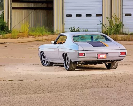 Cool Grey Chevelle Diamond Painting