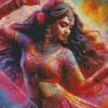 Cool Indian Dancing Art Diamond Painting