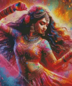 Cool Indian Dancing Art Diamond Painting