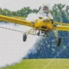 Crop Duster Airplane Diamond Painting