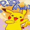 Excited Pikachu Art Diamond Painting