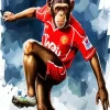 Football Monkey Diamond Painting