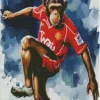 Football Monkey Diamond Painting