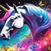 Galaxy Unicorn Diamond Painting