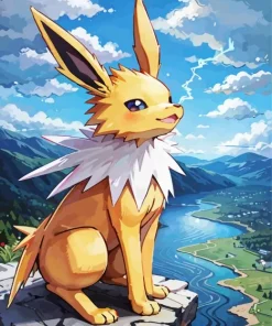 Jolteon Pokemon Diamond Painting