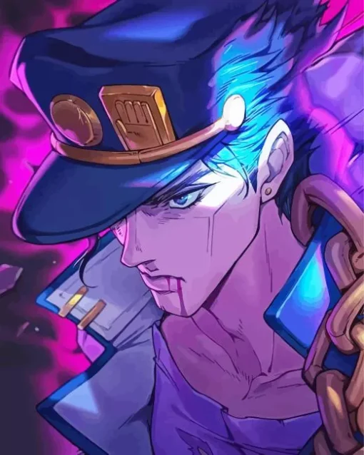 Jotaro Jojos Bizarre Adventure Diamond Painting