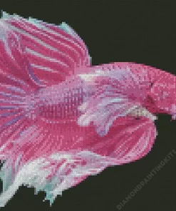 Pink Fish Diamond Painting