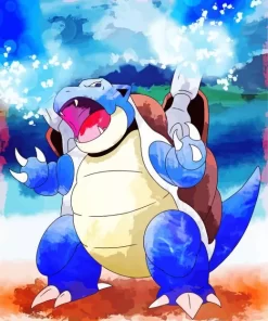 Pokemon Go Blastoise Diamond Painting