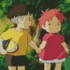 Ponyo And Sosuke Diamond Painting