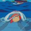 Ponyo Anime Diamond Painting