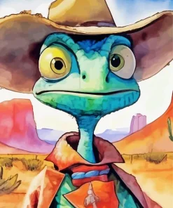 Rango Cowboy Diamond Painting