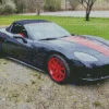 Red And Black Corvette Diamond Painting