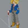 Super Saiyan Trunks Diamond Painting