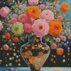 Vase And Flowers Diamond Painting