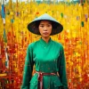 Vietnamese Girl Diamond Painting