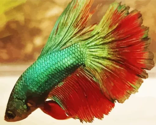 Betta Smaragdina Diamond Painting