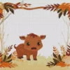 Cartoon Boar Baby Diamond Painting