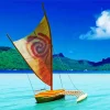 Moana Boat Diamond Painting