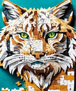 Puzzle Bobcat Diamond Painting