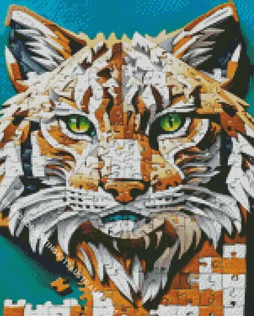 Puzzle Bobcat Diamond Painting