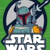 Star Wars Boba Fett Illustration Diamond Painting