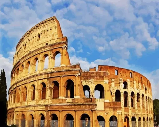 The Colosseum Rome Diamond Painting