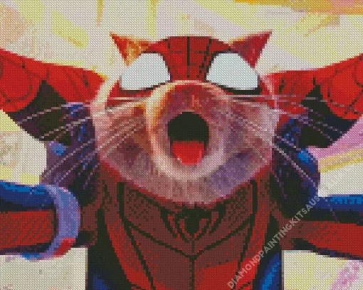 Aesthetic Spider Cat Diamond Painting