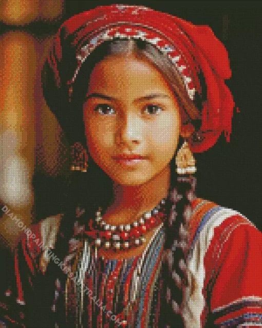 Amazigh Girl Diamond Painting