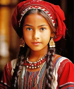 Amazigh Girl Diamond Painting