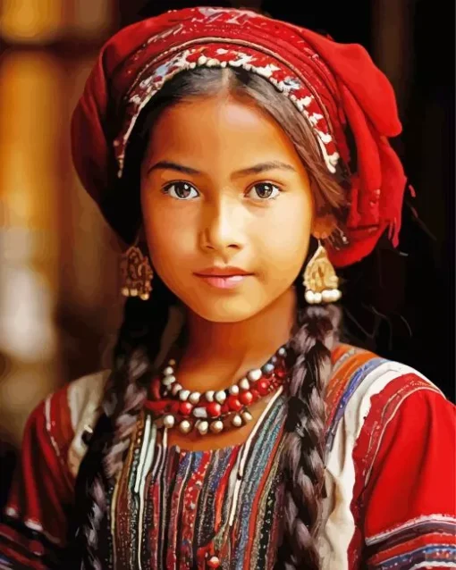 Amazigh Girl Diamond Painting