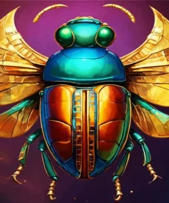 Beetle Art Diamond Painting