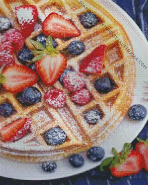 Belgian Waffles Diamond Painting