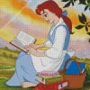 Belle Reading Diamond Painting