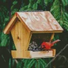 Bird Feeder Diamond Painting