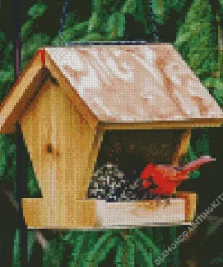 Bird Feeder Diamond Painting