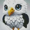 Bird With Big Eyes Diamond Painting