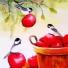 Birds Apple Tree Diamond Painting