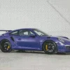 Black And Purple Porsche Diamond Painting