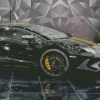 Black And Yellow Lambo Diamond Painting