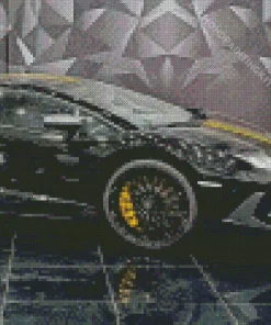 Black And Yellow Lambo Diamond Painting