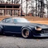 Black Datsun Car Diamond Painting