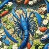 Blue Lobster Art Diamond Painting