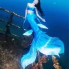 Blue Mermaid Underwater Diamond Painting