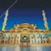 Blue Mosque Diamond Painting